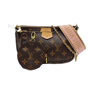 [Б/У] Multi Pochette Accessoires 'Коричневый канвас Monogram' - Отличное состояние #1KRLS2C