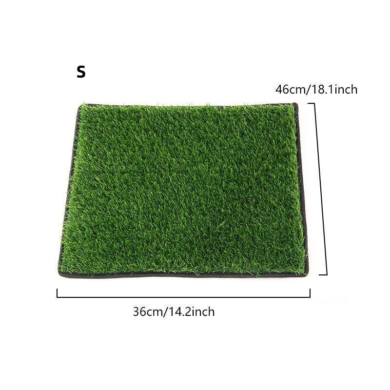 Simulation Lawn Mat for Pet, Green Artificial Turf, Dog Urinating Mat, Portable Waterproof Terrace, Indoor and Outdoor General