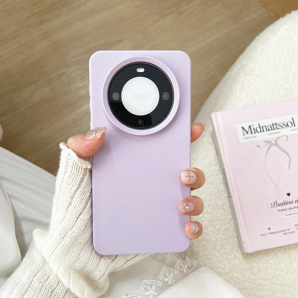 Прекрасный матовый чехол конфетного цвета макарон для Huawei Mate 70 60 50 Pura 80 70 Nova 14 13 12 Pro Plus Pro+ силиконовый мягкий квадратный чехол