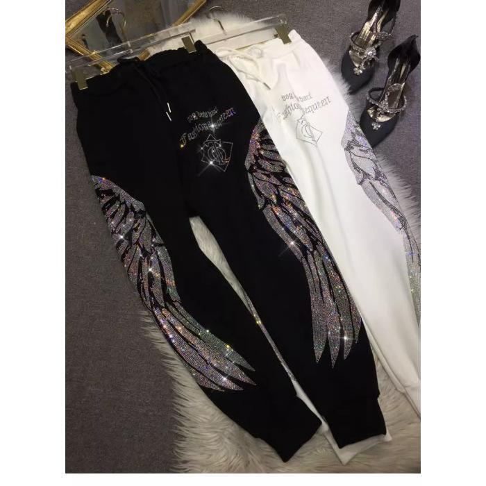 Большие размеры женские новые флисовые толстые брюки Hot Drill модные повседневные брюки