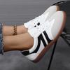 Korean German Training Shoes for Women's Spring New Flat-soled Retro Color-blocking Casual Sports Versatile Board Shoes
