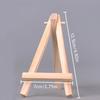 1Pc Natural Wood Mini Easel Frame Tripod Display Holder Meeting Wedding Table Name Card Stand Children Painting Display Craft
