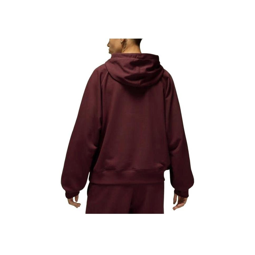Jordan Women's Sport Dri-FIT Graphic Fleece Hoodie Red FN5126-681