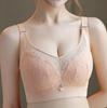 Бюстгальтеры тонкие, собранные, антипровисающие, регулируемые, двойная грудь, большой размер нижнего белья, полная чашка, фиксированная