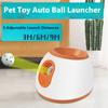 Dog Ball Thrower Pet Dog Automatic Serve Machine Timing Adjustable Distance Tennis Ball Transmitter Toy
