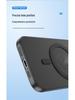 Совместимый магнитный чехол для телефона для iPhone 16, 16 Pro Max, 15 Pro, 14, 13 - Прозрачный и простой дизайн.
