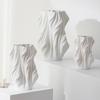 Керамическая ваза Современные 3D-печатные вазы Декоративные Эстетичные Цветочные бутылки Интерьер Элегантные цветочные бутылки Настольные украшения