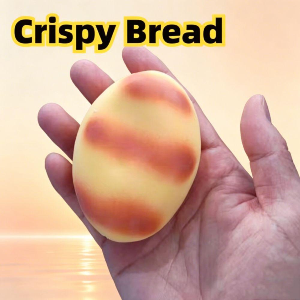 Hand Relax Crispy Squeeze Shapable Blocks Filled Squishy Bread Crunchy Squishy Kids Adults
