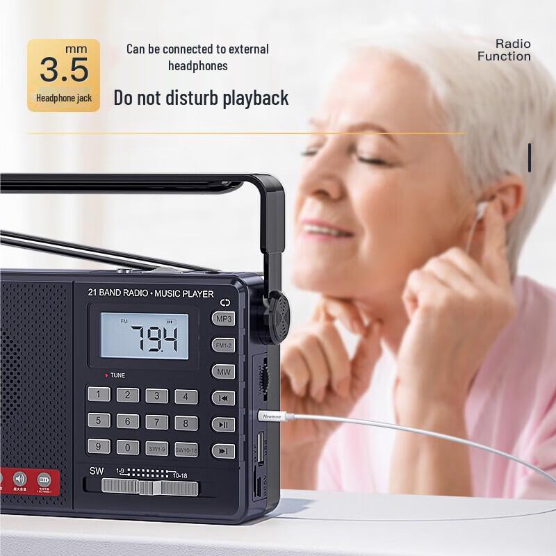 Портативное радио-динамик Newmine MX30 Full-Band Штепсель CN (адаптер в комплекте)