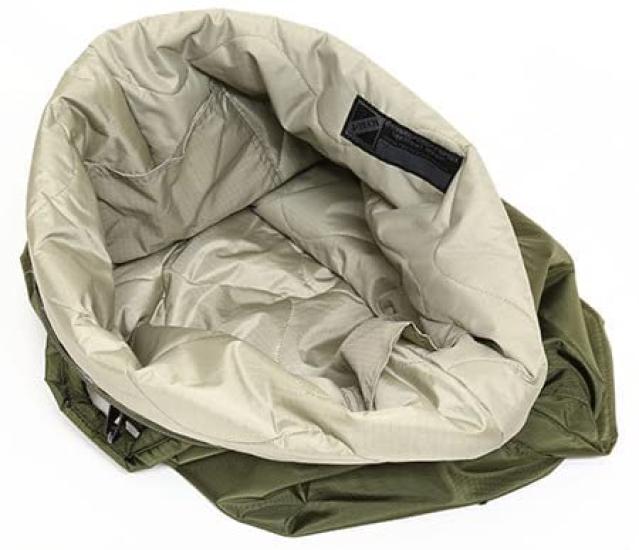 Сумка-шлем в стиле армии США 1970-х годов с плечевым ремнем 11 л для использования в авиации и для выживания J-TECH ремешок, (ЛИСТЬЯ ЗЕЛЕНАЯ), НАС. Сила, Мотоцикл, Тактический,