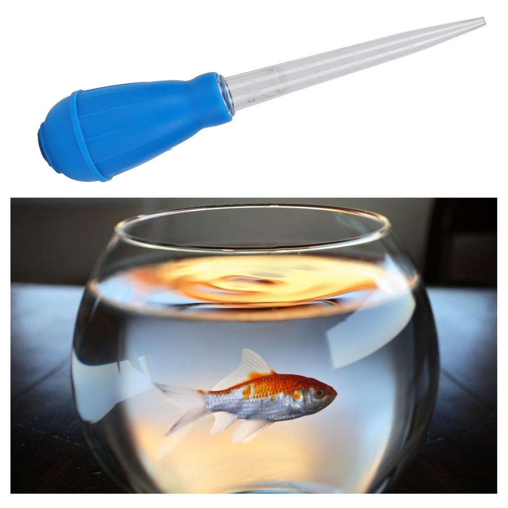 30 мл аквариумная пипетка-капельница, инструмент для очистки гравия и песка для подмены воды