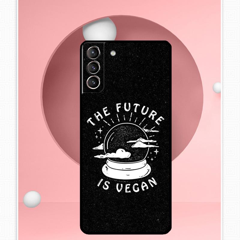 Чехол Go Vegan для Samsung Galaxy S24 Ultra S22 Plus S20 S21 FE S8 S9 S10 Note 10 20 S23 Ultra Cover