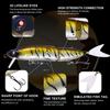 Glide Bait Шарнирная рыболовная приманка Swimbait Большая рыболовная приманка Искусственная жесткая приманка 12 см 16,3 г для воблера Predator