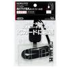 KOKUYO NAF-R280D Retractable Reel Name Tag Holder with Hook and Hard Case, Black