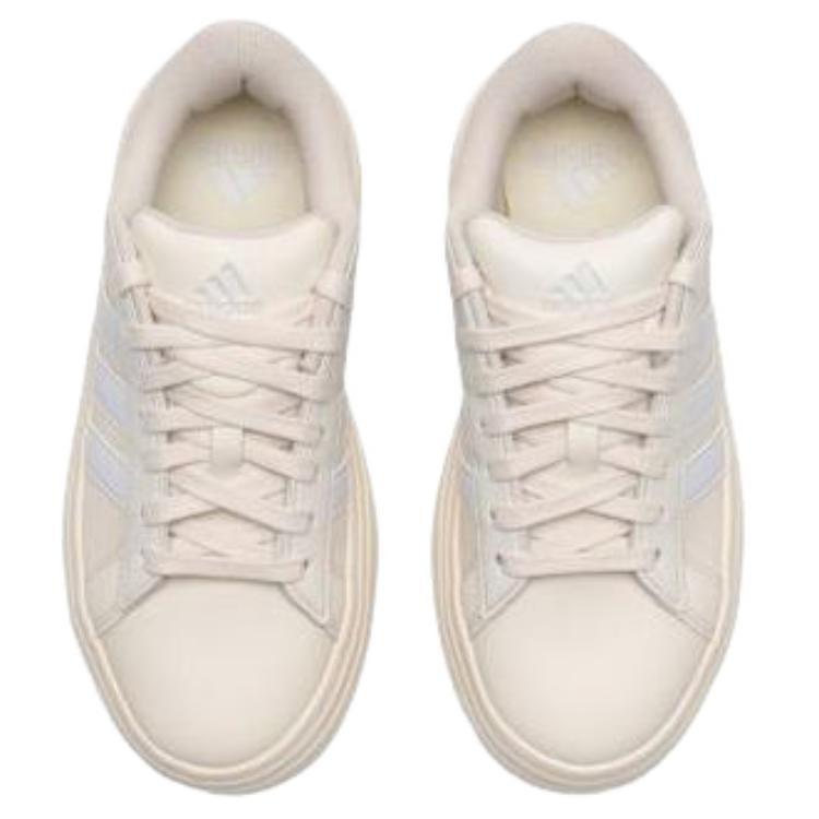 (WMNS) adidas Grand Court Platform 'Cream White' Women's JQ1078
