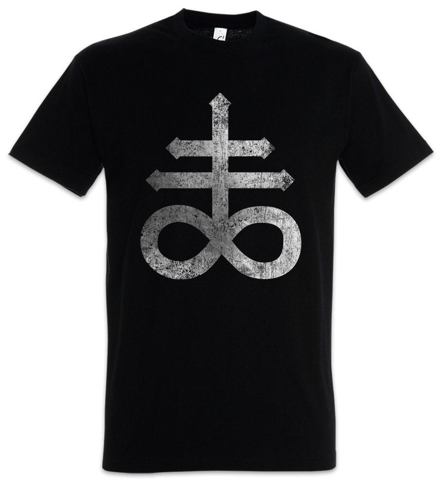 Leviathan Cross Men's T-Shirt Cross SulSymbol Pentagram 666 Sign Double Cross