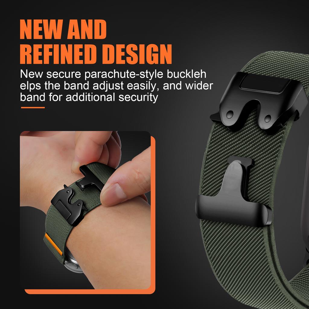 Parachute Straps For Apple Watch Ultra 2 Band 49mm 45mm 46mm 44mm 42mm 40mm 41mm Correa Bracelet IWatch Series 10 9 8 7 6 3 SE