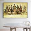 Винтажные западные ковбойские классические постеры с фильмами, скандинавские настенные художественные принты, холст, картина, украшение для гостиной, спальни, произведение искусства Cuadros