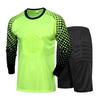 Long Sleeve Padded Goalkeeper Jersey Set for Adults and Kids