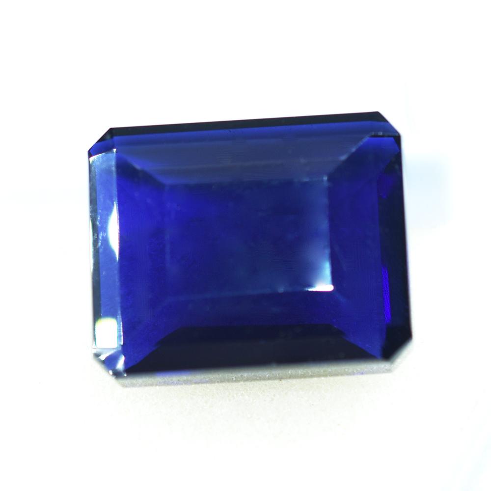 Natural Purple Amethyst Loose Gemstone 78 ct Emerald Cut for Jewelry Making and Gem Collections