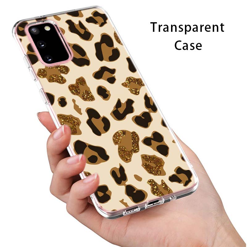 Мягкий чехол для телефона с изображением тигра и леопарда для Samsung Galaxy S22 Pro S21 S20 FE Ultra S10 S10E Lite S9 S8 Plus S7 S6 Edge