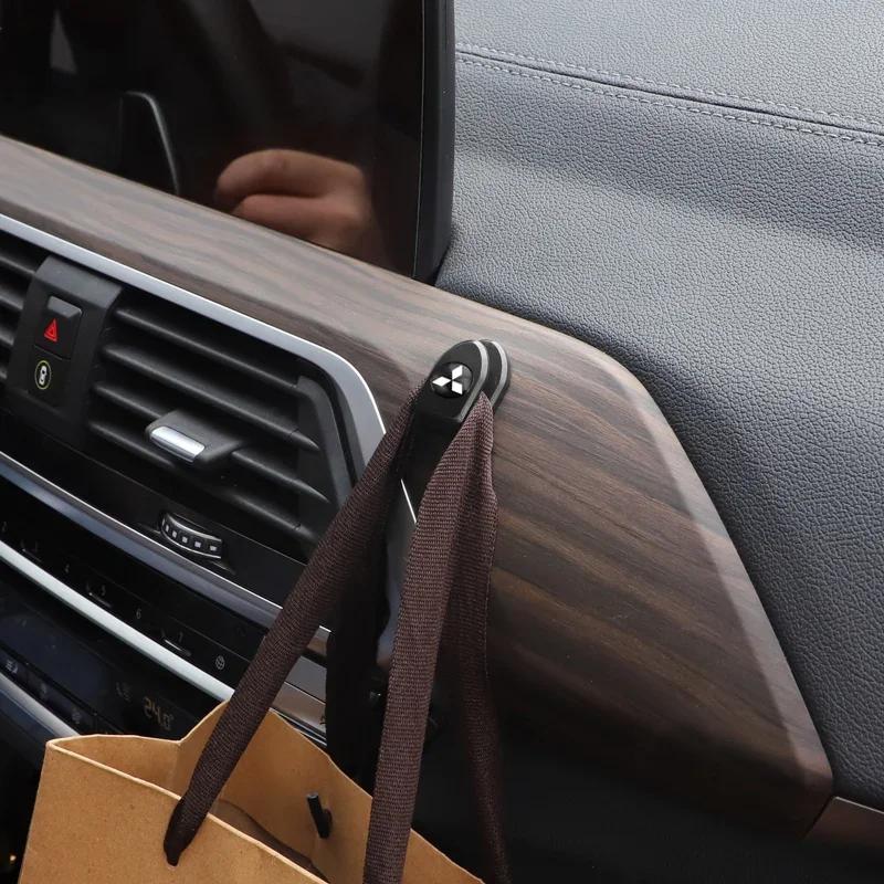 Car Hook Seat Back Hanger Holder Stickers for Mitsubishi Lancer 9 10 ASX L200 Colt Pajero Outlander Eclipse Galant Montero EVO