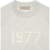 Fear of God Essentials Свитшот с круглым вырезом S22 с начесом и флисовой подкладкой Унисекс Топы Светло-овсяный FOG-SS22-036
