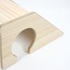 with Hiding Hole Hamster House Smooth Hamster Wooden Bridge  for Guinea Pigs Rats Small Animals