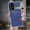 Джинсовый Ковбойский Деним С Принтом Мягкий Чехол Для Телефона Для Samsung Galaxy S22 S23 S24 S25 Edge S26 Ultra S20 FE S21 Plus + Fundas Coque Gala