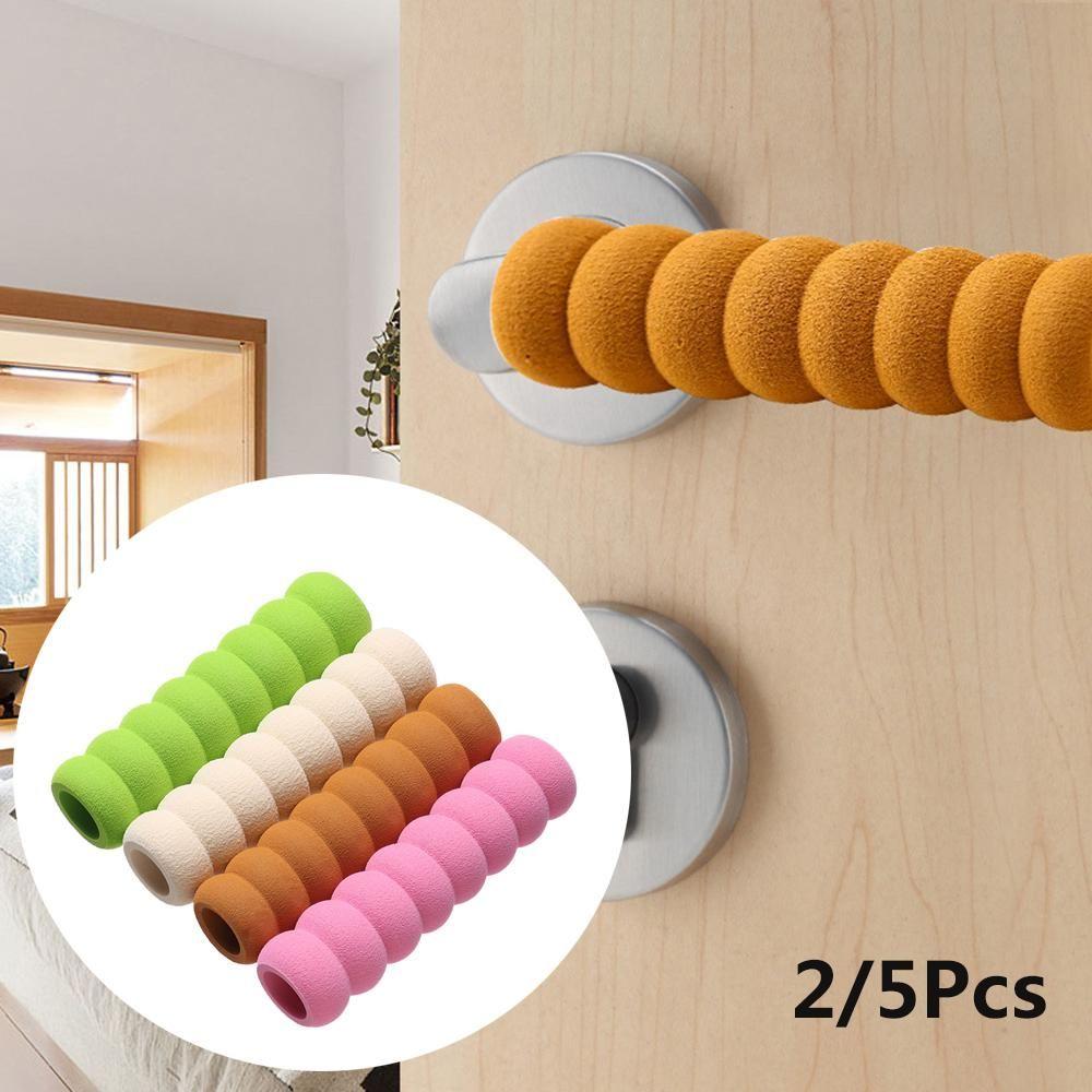 Home Decor Anti-collision Doorknob Guard Door Stopper Foam Cover Baby Safety Door Handle Protector