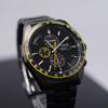 Seiko Часы Solar Chronograph Overseas Модель SSC723P1 [Seiko] Черный/Желтый Мужские [Реимпортированный продукт]