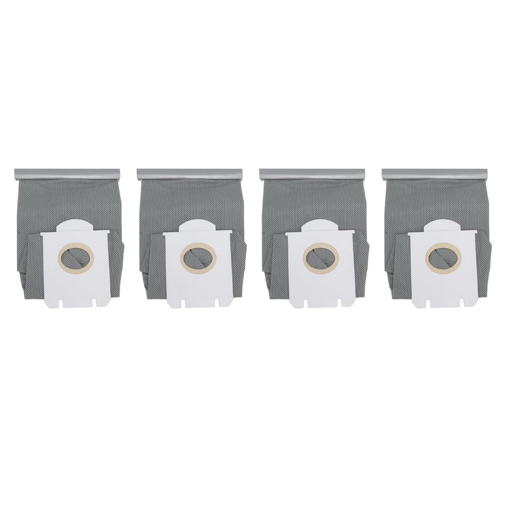 4 Pieces Vacuum Cleaner Dust Bags Replacement Non Woven Fabric Dust Collection Bag for Philips