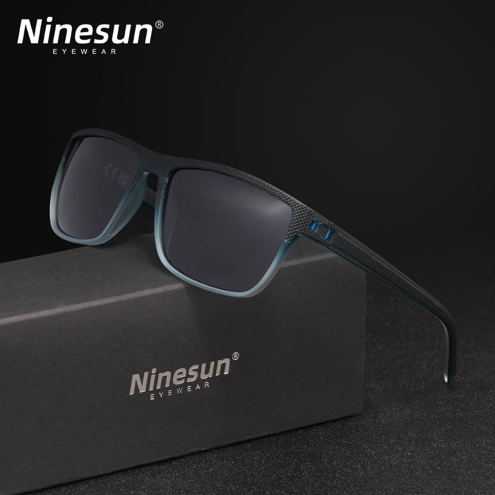 NINESUN New Fashion Men/Women Sunglasses Rainbow Mirror Lens Polarized UV400 Glasses Large Frame High Quality Driving Eyewear