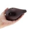 Керамическая черная флейта Alto F Tone Ocarina с 6 отверстиями и подвесной веревкой для профессионального исполнения