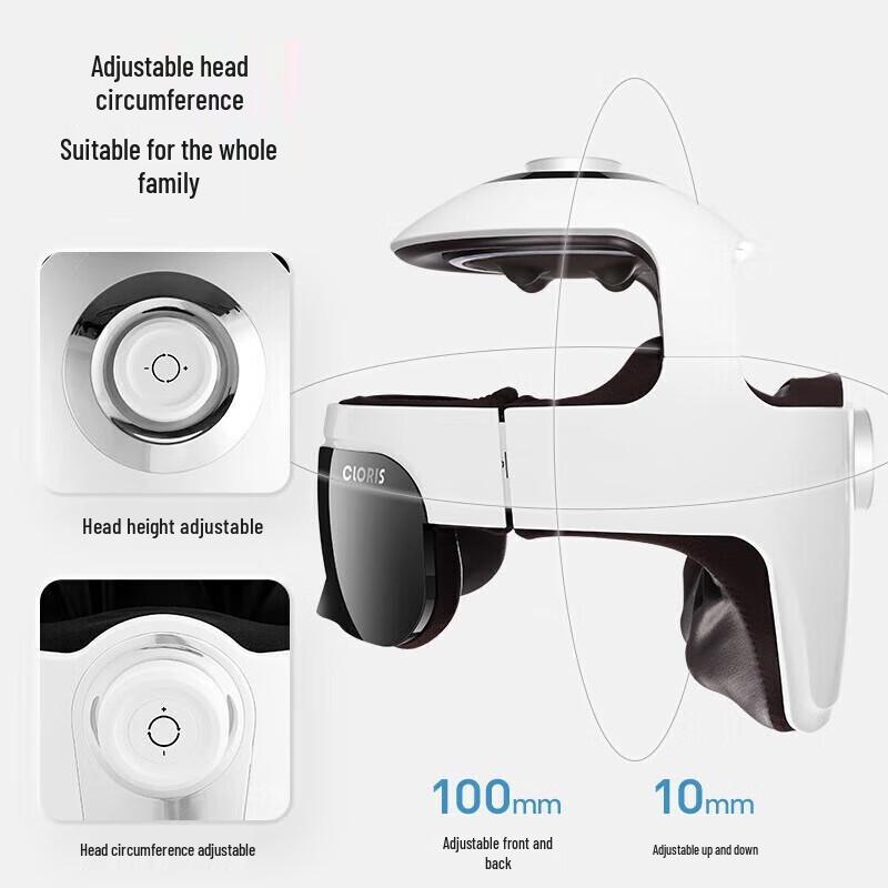 CLORIS Smart Scalp & Temple Massage Helmet