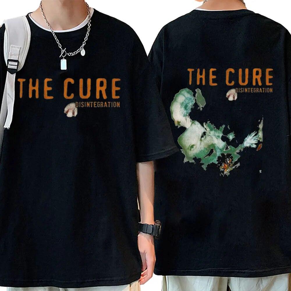 Рок-группа The Cure The Head Tour футболка с графическим принтом унисекс женская футболка большого размера в стиле панк унисекс футболки с круглым вырезом унисекс винтажная футболка