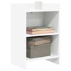 White Nightstands 40 x 30 x 60 cm Particleboard