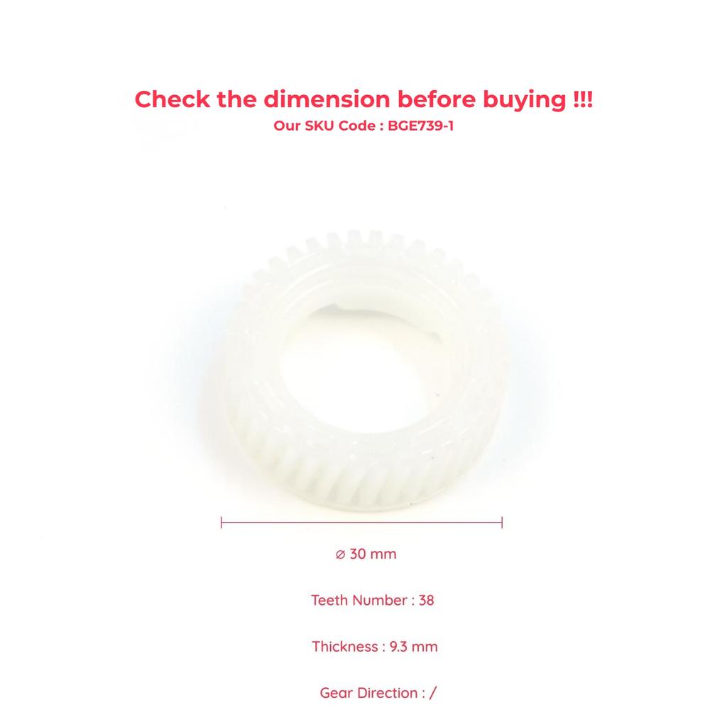 BGE739-1 Left Side Wing Mirror Folding Motor Actuator Repair Gear for Hyundai Sonata MK7 LF 2014-2017 87610-C2060