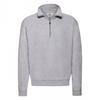 Fruit of the Loom Mens Classic Zip Neck Sweatshirt
