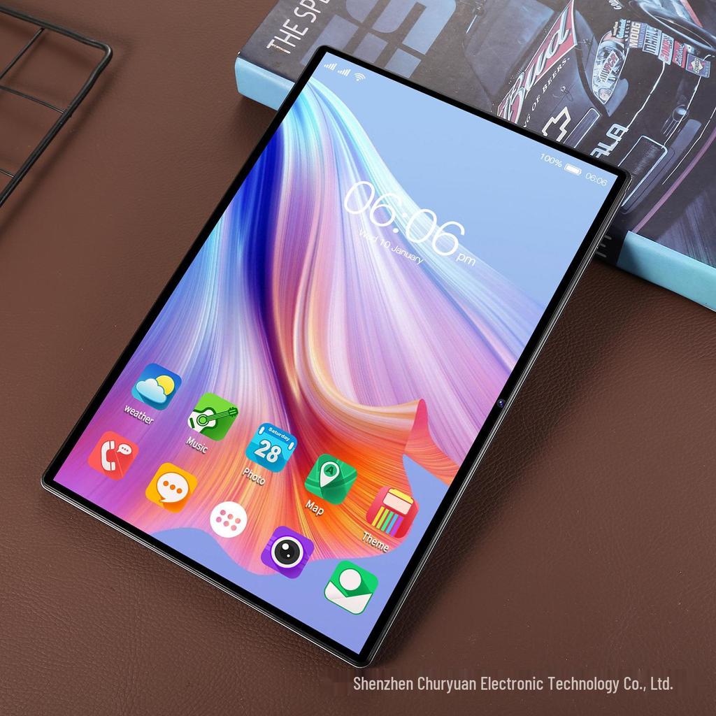10.1-inch Android 13 Tablet with HD Screen, Smart Call, WiFi, and Card Slot