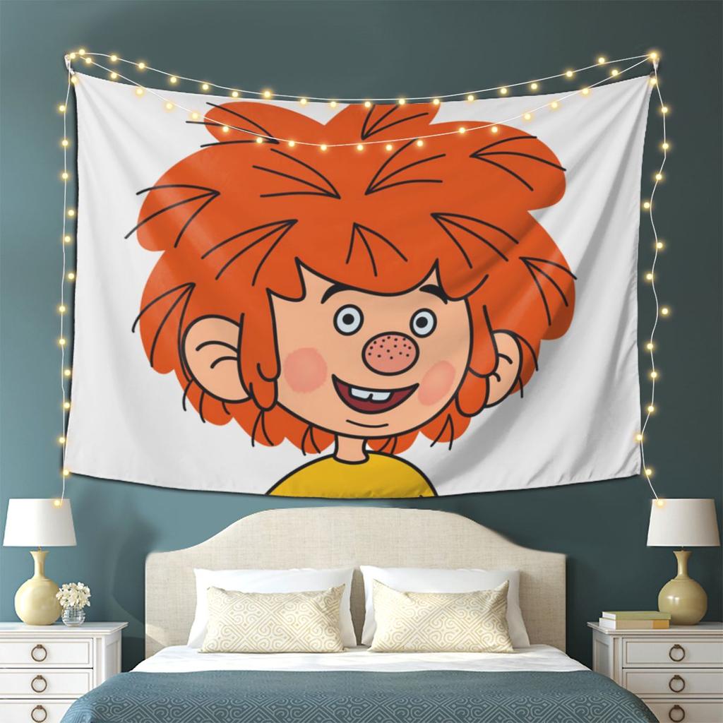 Pumuckl Tapestry Wall Hanging Aesthetic Home Decor Tapestries for Dorm Room