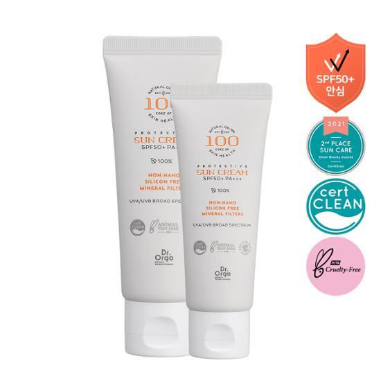 Dr.Orga 100 Sunscreen 50ml Promotion (+30ml Free)