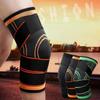 Цельный спортивный компрессионный наколенник, эластичные наколенники под давлением, поддержка фитнес-снаряжения для бега, баскетбольная защита