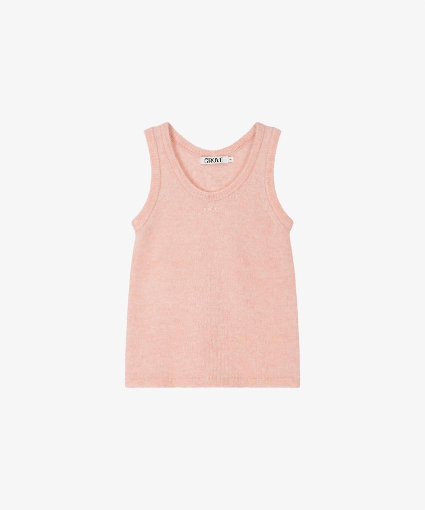 GROVE Jase Knit Sleeveless_Coral