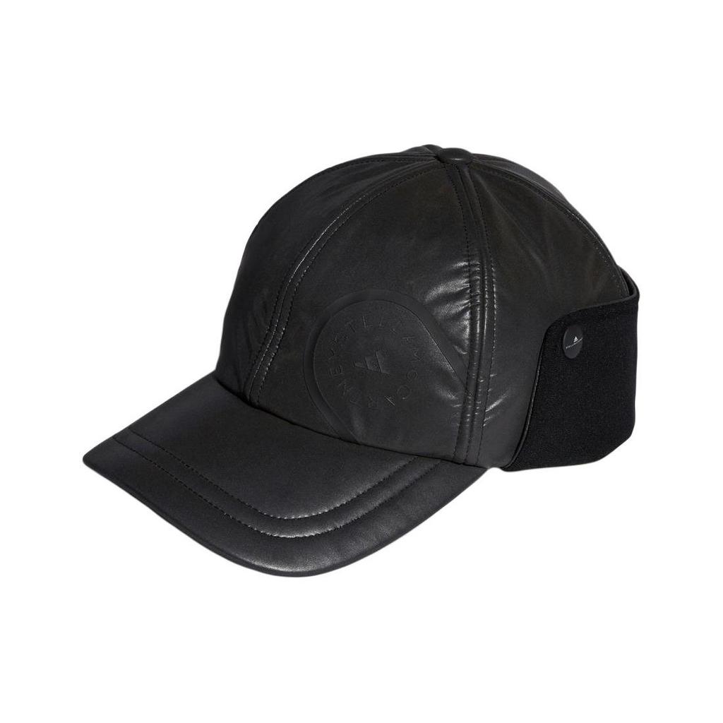 Adidas Logo Design Recycled Polyester Polyurethane Duckbill Cap Women Caps Black 2021Q4-IZJ47