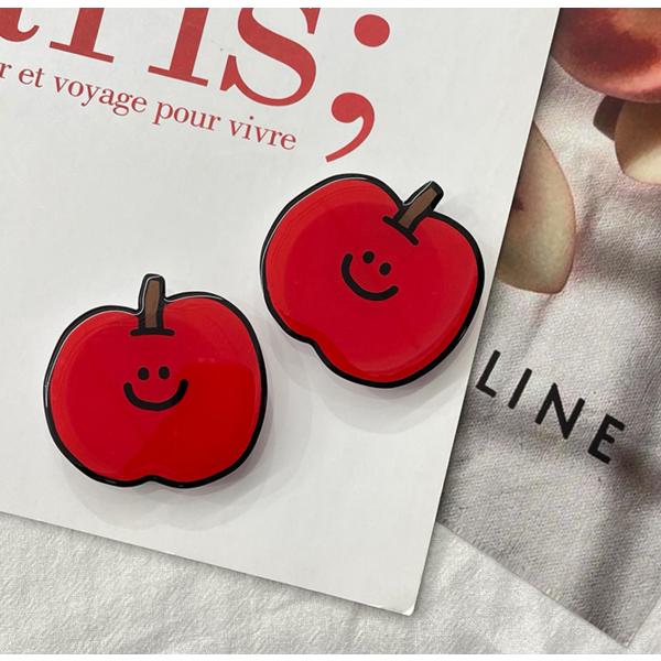 Hotty Mall Smile Apple Эпоксидная смола Smart Talk, Red Talk, 1 шт.