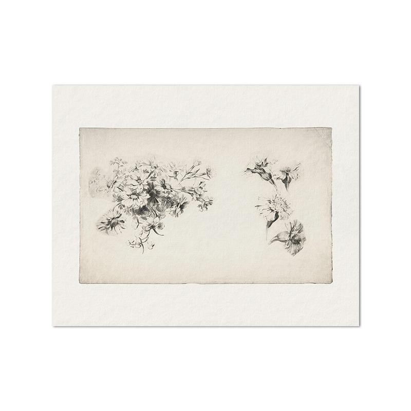 Эскиз дерева Винтажный рисунок Картина на холсте Фермерский дом Деревенский настенный рисунок Картина Антикварный ботанический постер Печать Декор для гостиной