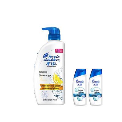 Набор шампуней против перхоти Head & Shoulders Освежающий контроль жирности