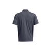 Under Armour Повседневная рубашка поло с коротким рукавом и логотипом Ua Iso-Chill Edge, мужские рубашки поло Dawn-Patrol-Gray 1377365-045