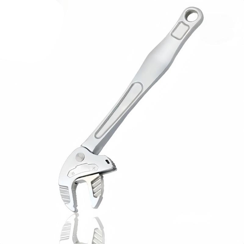 Практичный регулируемый гаечный ключ с поворотной на 360 градусов губкой, промышленный инструмент для крепежа для промышленных болтов и механических применений